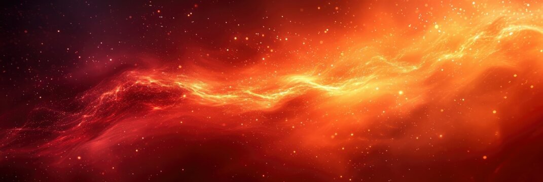 Red Orange Gradient Background Grainy Noise, Background Image, Background For Banner, HD