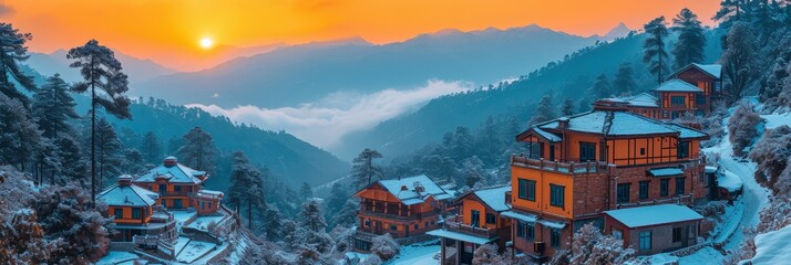 Shimla Himachal Pradesh India, Background Image, Background For Banner, HD