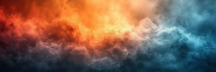 Teal Orange Black White Abstract Grunge Gradient, Background Image, Background For Banner, HD