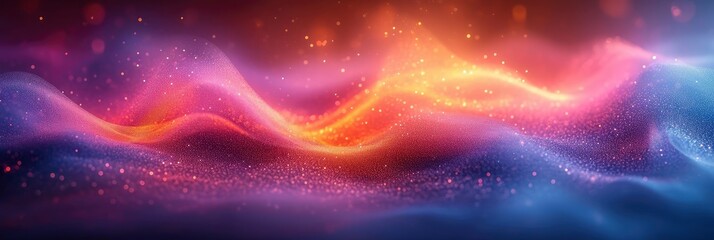 Vibrant Color Grainy Gradient On Dark Background, Background Image, Background For Banner, HD