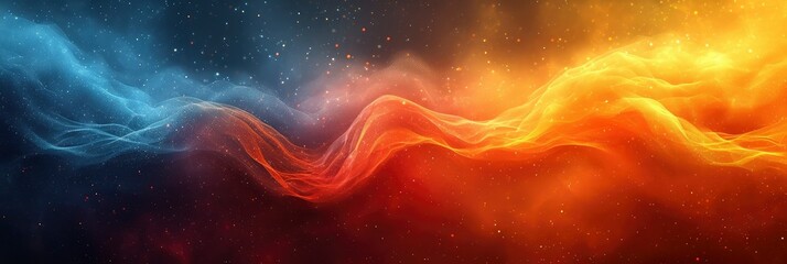 Obraz premium Vibrant Colors Flow Grain Texture Gradient, Background Image, Background For Banner, HD