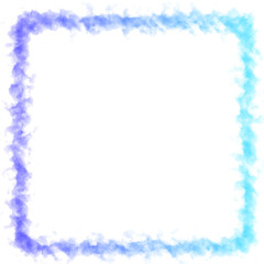 Watercolor Texture Square Frame