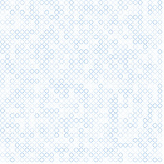 abstract blue circles vector, seamless tile with random variation	
