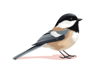 Vector art illustration Hummin bird Penguin narrow Falcon Swan Heron Woodpecker Seagull Blue Jay Cardinal Peacock Vulture Albatross Kiwi Kingfisher Canary Wren Magpie Osprey feather generative ai	