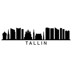 Fototapeta premium Skyline Tallinn