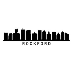 Fototapeta premium Rockford skyline