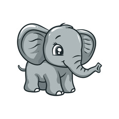 Cute Elephant cartoon