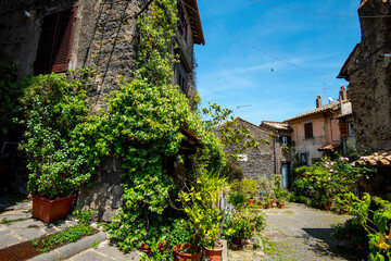 Fototapeta na wymiar Town of Bracciano - Italy