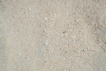 White sand beach, White sand an exotic tropical beach.