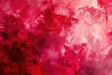 Fototapeta premium Soft pink hues across the canvas, abstract expressionist painting, tenderness and warmth of love, textured romantic, vibrant passion and emotional backdrop, modern artistic piece, Valentine's Day. 