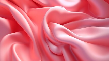 Abstract background pink color fabric Ai Generative