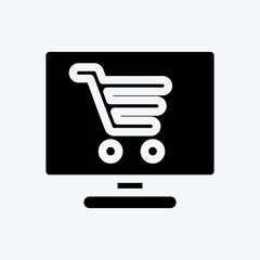 Icon Product. suitable for Startup symbol. glyph style. simple design editable. design template vector. simple illustration