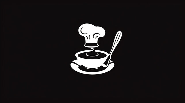 The logo depicts a chef's hat with a black spo, Generate AI.