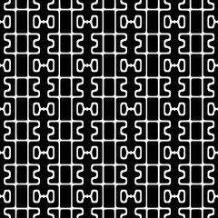 White background with black pattern. Seamless texture for fashion, textile design,  on wall paper, wrapping paper, fabrics and home decor. Simple repeat pattern.