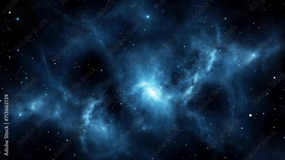 Wall mural space nebula, created with some elements made with generative ai
