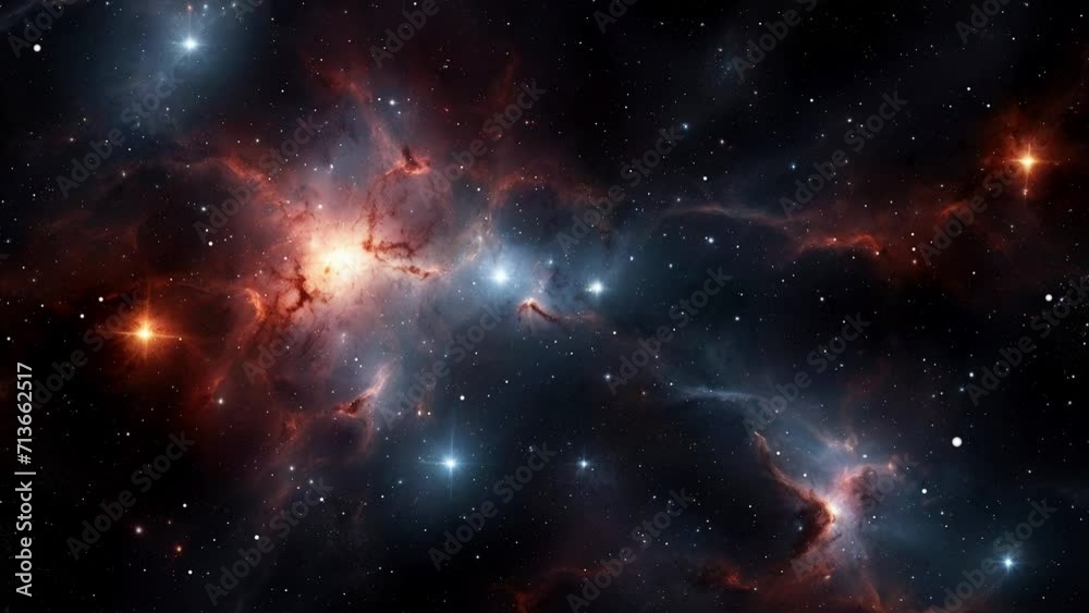 Wall mural space galaxy, created with some elements made with generative ai