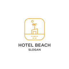 hotel beach logo