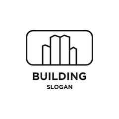 Building logo vector design