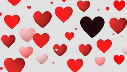 seamless background with hearts or seamless pattern with hearts, seamless background with love or seamless pattern with love