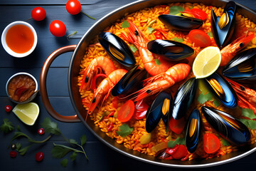 Paella. Generative AI.