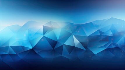 Abstract symmetrical blue gradient background. Geometrical wallpaper concept.