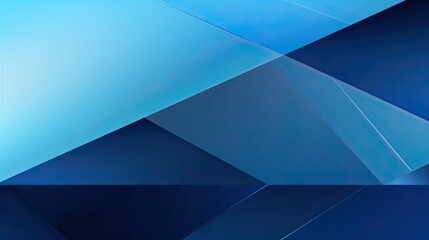 Abstract symmetrical blue gradient background. Geometrical wallpaper concept.