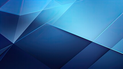 Abstract symmetrical blue gradient background. Geometrical wallpaper concept.