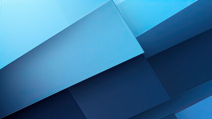 Abstract symmetrical blue gradient background. Geometrical wallpaper concept.