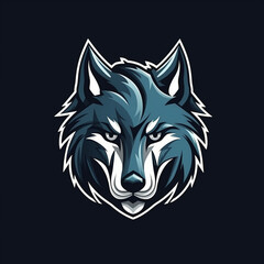 logo icon wolf mascot4