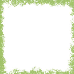Obraz na płótnie Canvas green frame