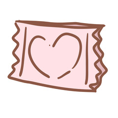 love_valentine day_color_heart sugar candy 
