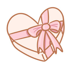 love_valentine day_color_heart gift box