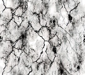 Obraz premium White and Black Acid Wash, Fabric Pattern, Seamless Pattern.