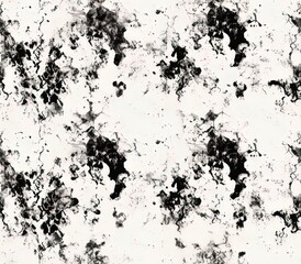 Fototapeta premium White and Black Acid Wash, Fabric Pattern, Seamless Pattern.
