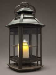 A photo of very beautiful Lantern Hogan Light Generative AI - obrazy, fototapety, plakaty