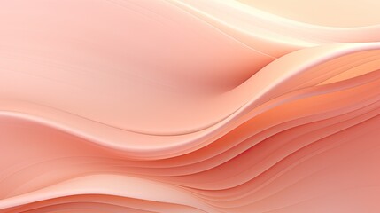 Abstract Background in Peach Fuzz colors, Generative AI