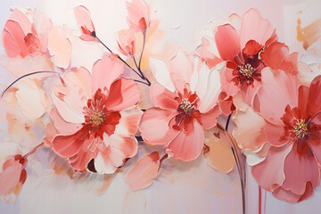 blossom background, generative ai