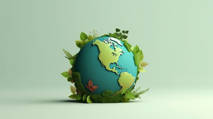 Environmental protection background, world environment day background, protect the environment