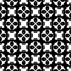 White background with black pattern. Seamless texture for fashion, textile design,  on wall paper, wrapping paper, fabrics and home decor. Simple repeat pattern.