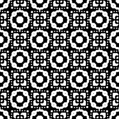 White background with black pattern. Seamless texture for fashion, textile design,  on wall paper, wrapping paper, fabrics and home decor. Simple repeat pattern.