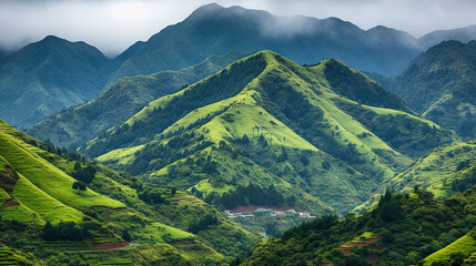 Obraz premium landscape in summer