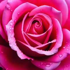 a beautiful pink rose close up.