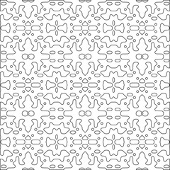 Abstract patterns.Abstract forms from lines. Vector graphics for design, prints, decoration, cover, textile, digital wallpaper, web background, wrapping paper, clothing, fabric, packaging, cards.