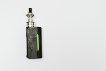 a vaporizer, vape or electric cigarette isolated on white background