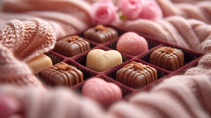 Sweetheart Treats: Heart-Shaped Chocolates for Valentine's Day