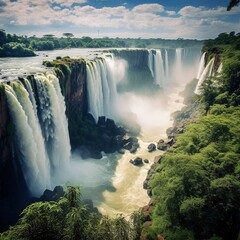 
Iguazú and Igaçu national parks: Argentina and Brazil These national parks, home to one of the world's most incredible waterfalls,