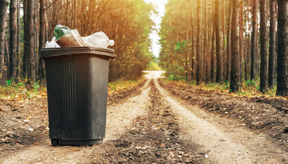 Naklejka premium bird in a cage،bin, garbage, trash, recycling, waste, can, recycle, 