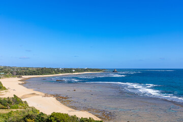 奄美大島　土浜海岸　節田立神