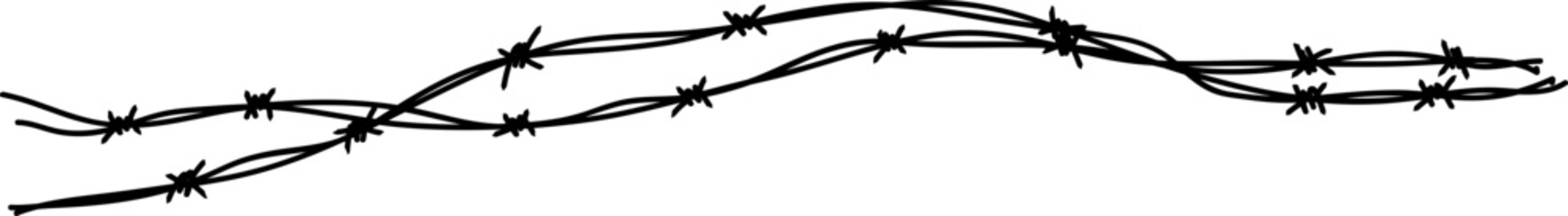 Barbed Wire Illustration
