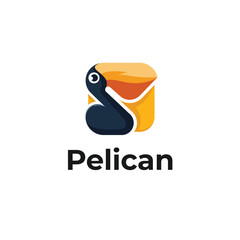 Pelican Mascot Logo